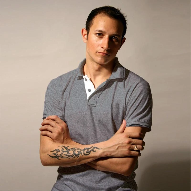 Grey Melange With Black Plain Tipping Collar Polo T-shirt - 100% Cotton Unisex - 260 GSM product image
