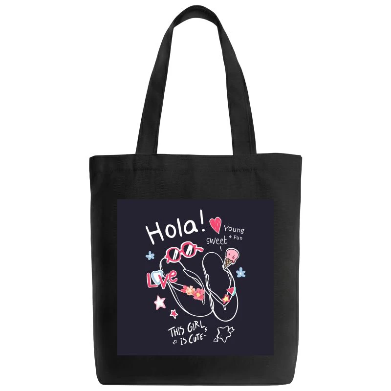 Hola This Girl Is Cute Tote Bag