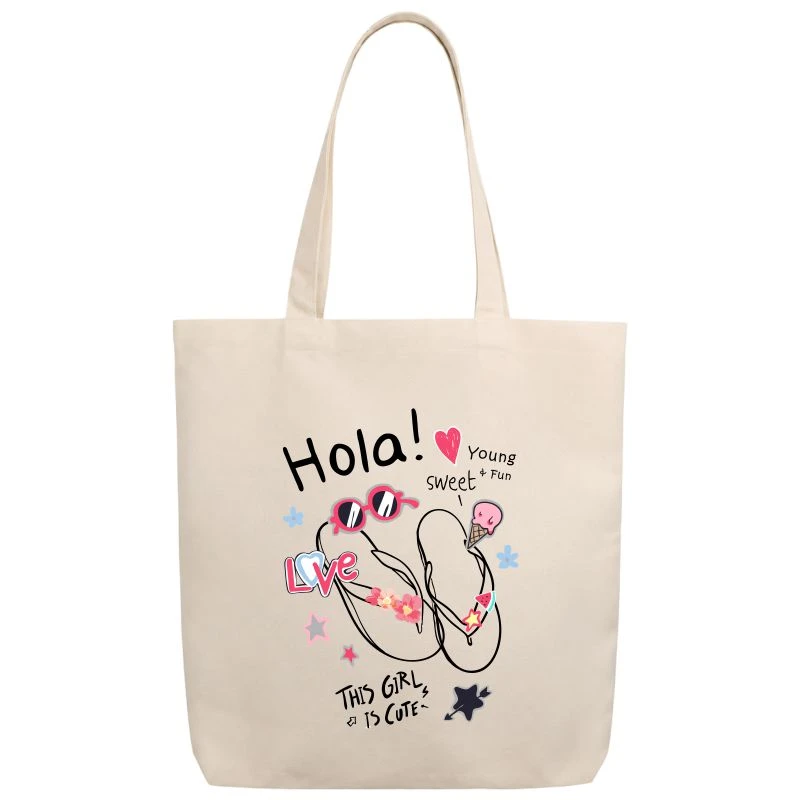 Hola This Girl Is Cute Tote Bag product image