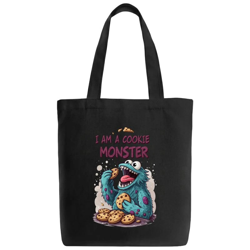 I Am A Cookie Monster Tote Bag