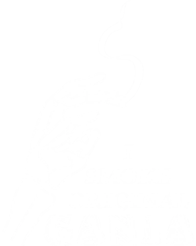 I Smoke Original Ganja Weed Slogan