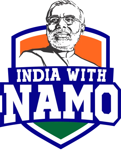 India With Namo Narendra Modi Slogan