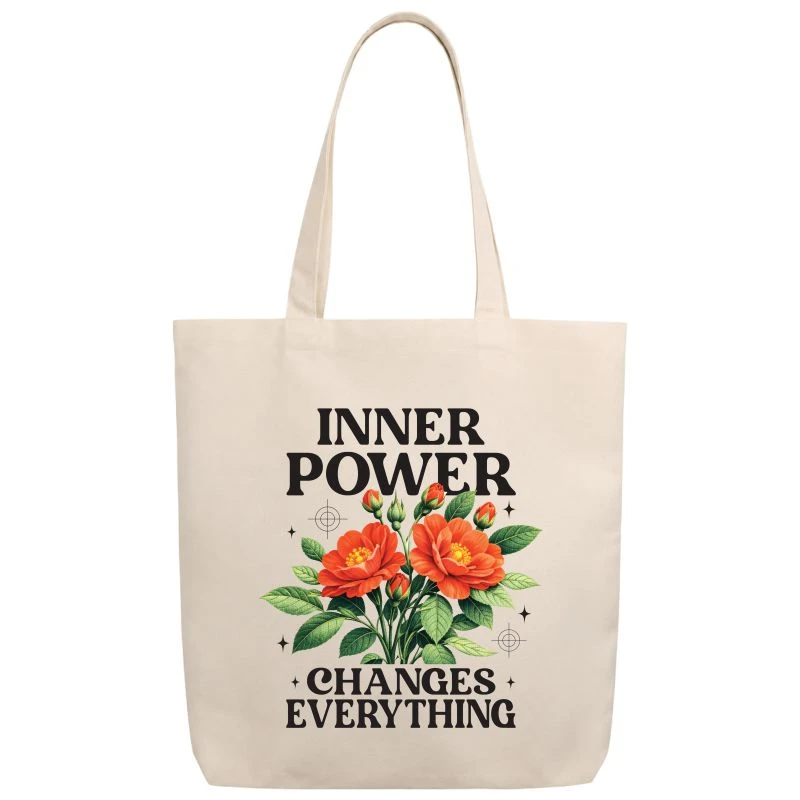 Inner Power Changes Everything Tote Bag