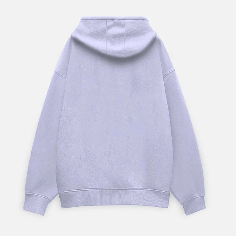 Lavender Plain Oversized Hoodie product image