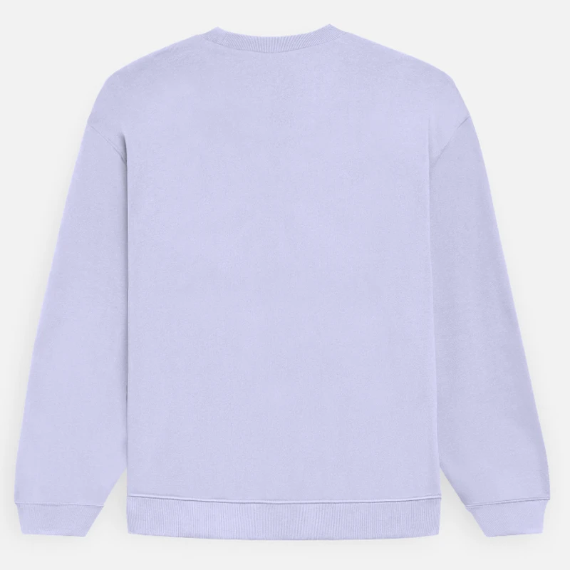 Lavender Plain Oversized Sweatshirt product image