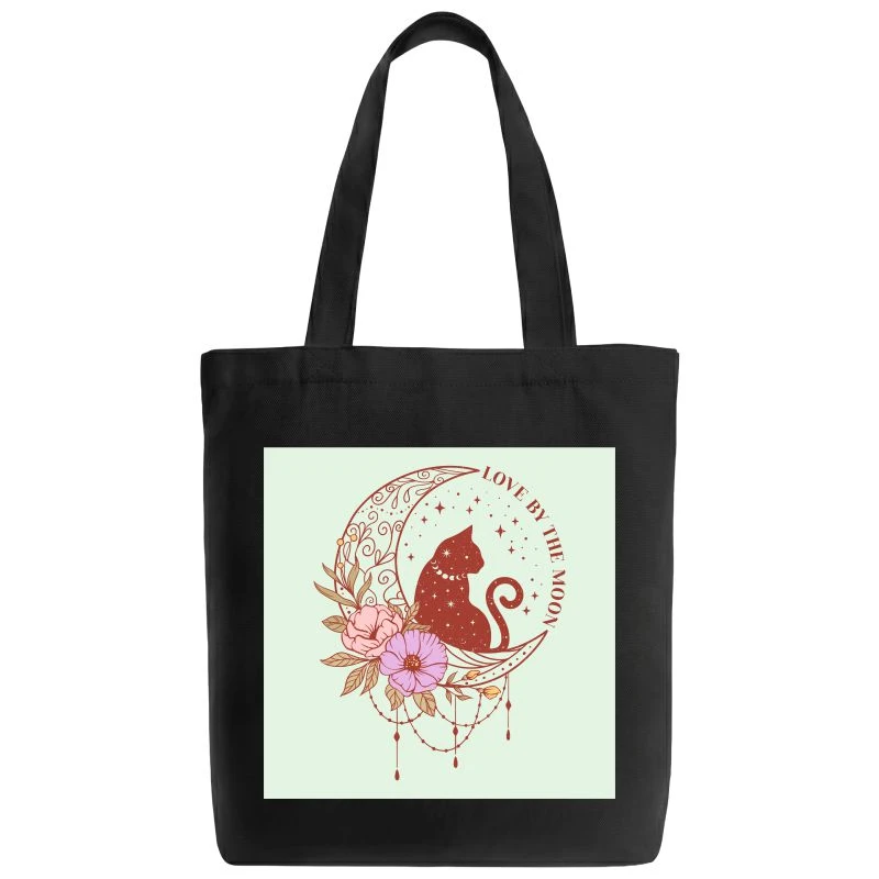 Love By The Moon Tote Bag