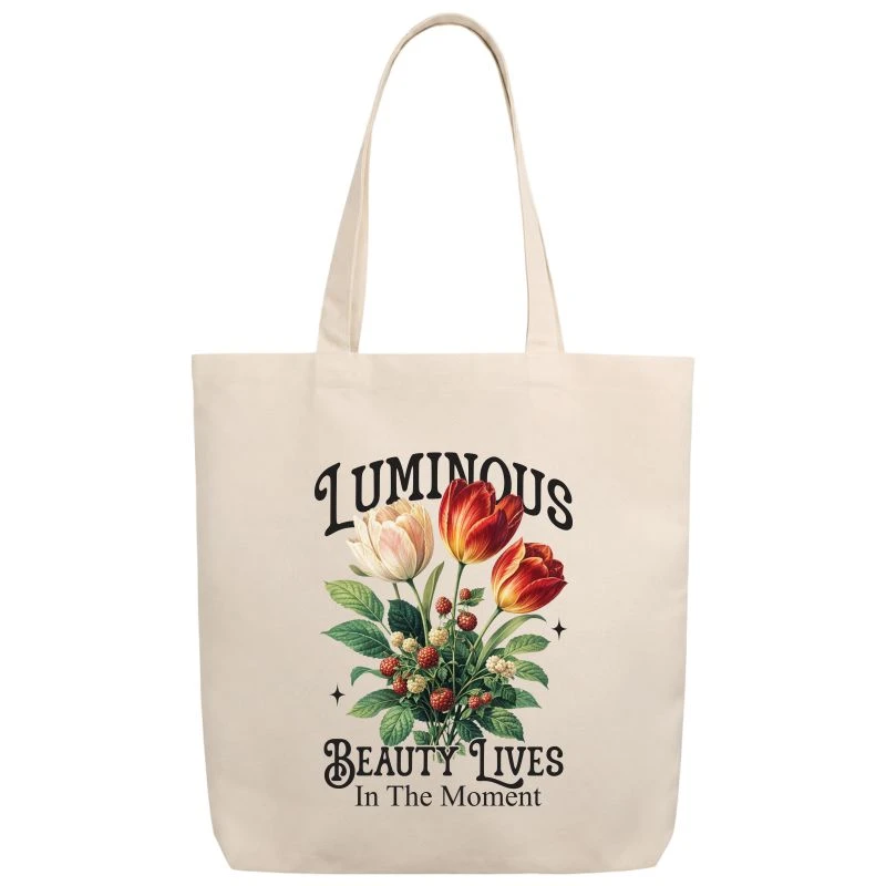 Luminous Beauty Lives In The Moment Tote Bag product image