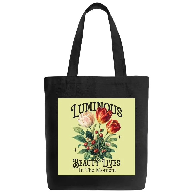 Luminous Beauty Lives In The Moment Tote Bag