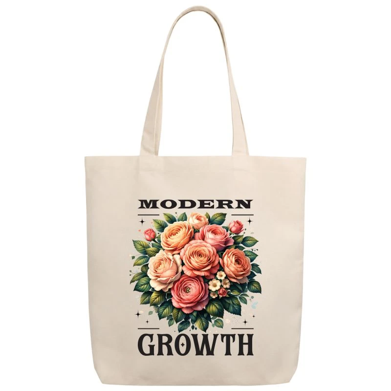 Modern Growth Tote Bag