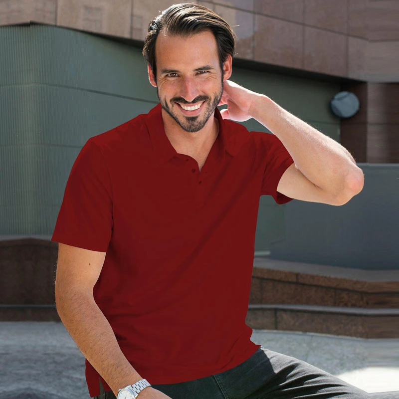 Mulberry Plain Collar Polo T-shirt - 100% Cotton Unisex - 230 GSM product image