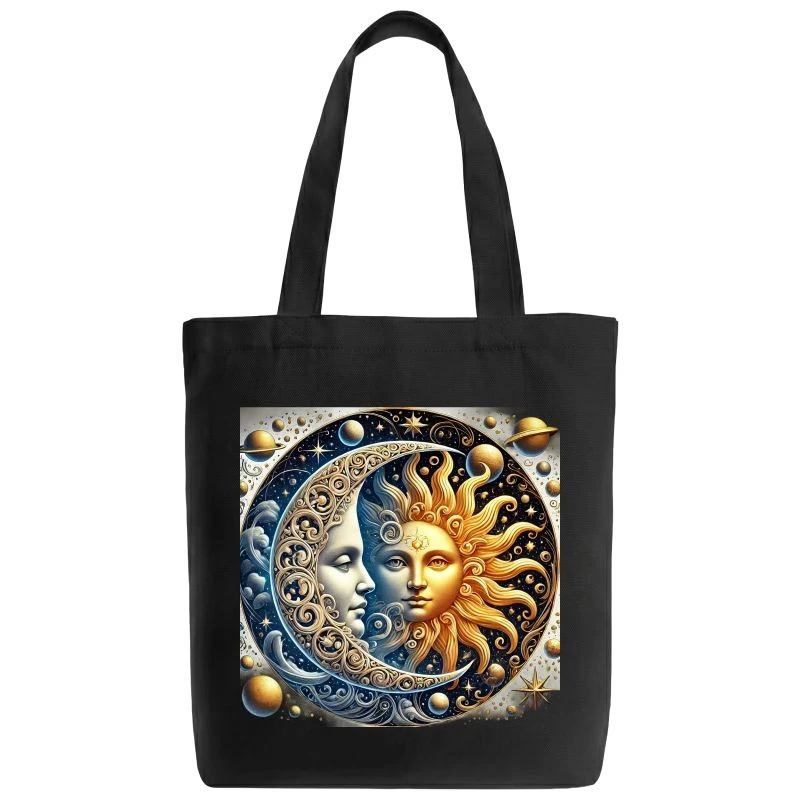 Mystical Moon And Sun Tote Bag product image