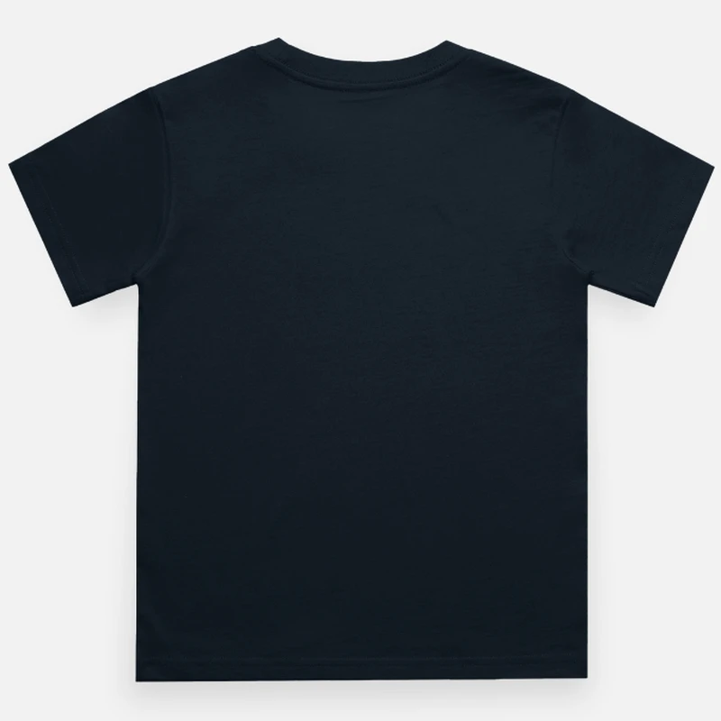 Navy Kids Round Neck T-shirt product image