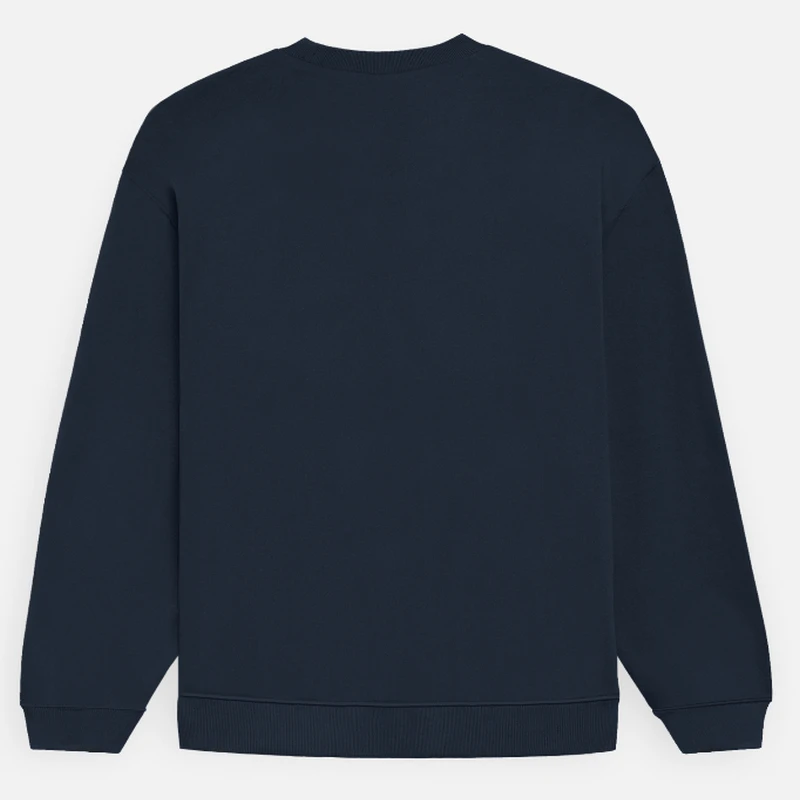 Navy Plain Oversized Sweatshirt product image