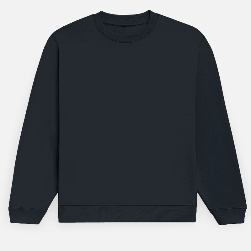 Navy Plain Sweatshirt - Unisex