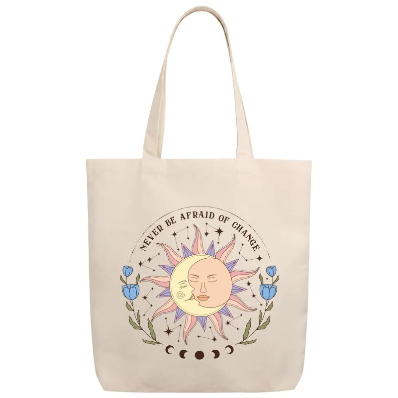 Never Be Afraid Of Change Tote Bag