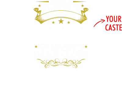 Nobody Is Perfect Custom Caste Printed