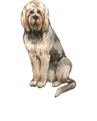 Otterhound Dog Printed