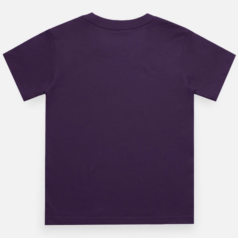 Purple Round Neck T-shirt product image