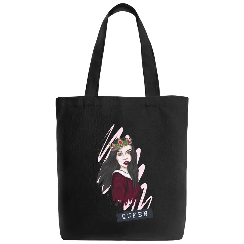 Queen Girl Tote Bag