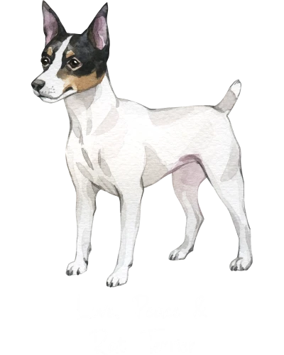 Rat Terrier Dog Printed