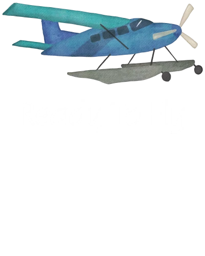 Ready To Fly Water Landing Airplane Printed