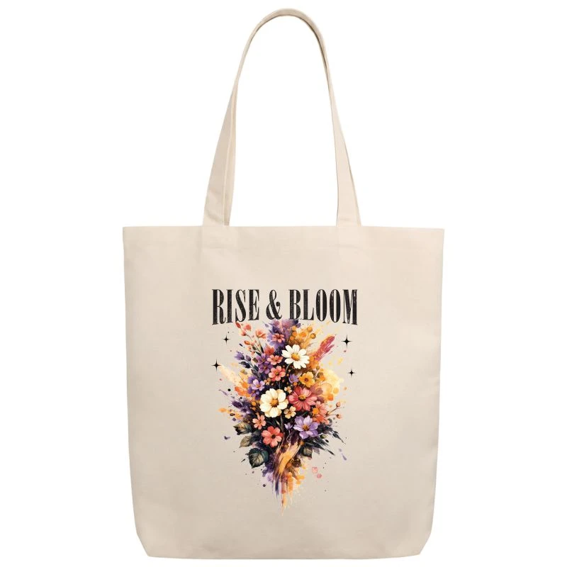 Rise & Bloom Tote Bag product image