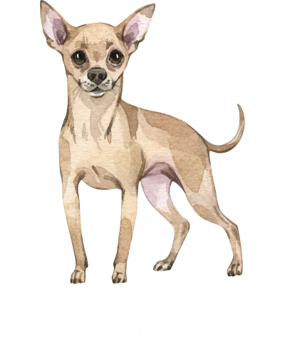 Russian Toy Terrier Dog Printed