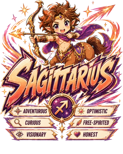 Sagittarius Anime Zodiac Sign