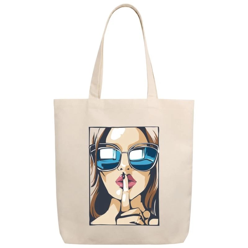 Sshhh Girl Tote Bag