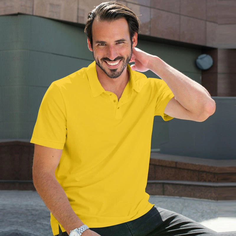 Sun Flower Plain Collar Polo T-shirt - 100% Cotton Unisex - 230 GSM product image