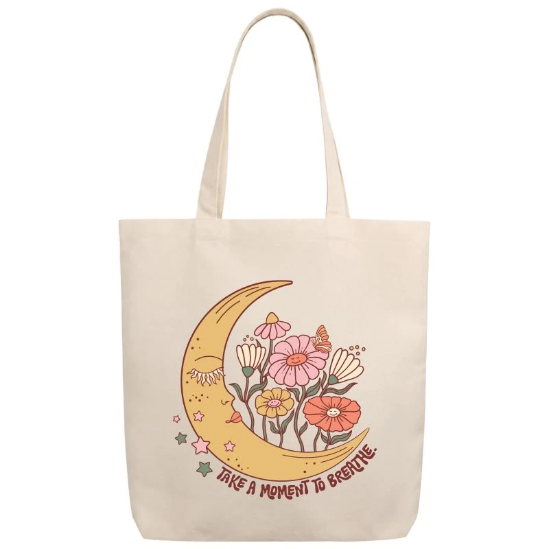 Take A Moment To Breathe Tote Bag