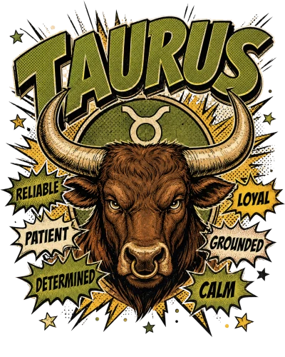 Taurus Comic Zodiac Sign