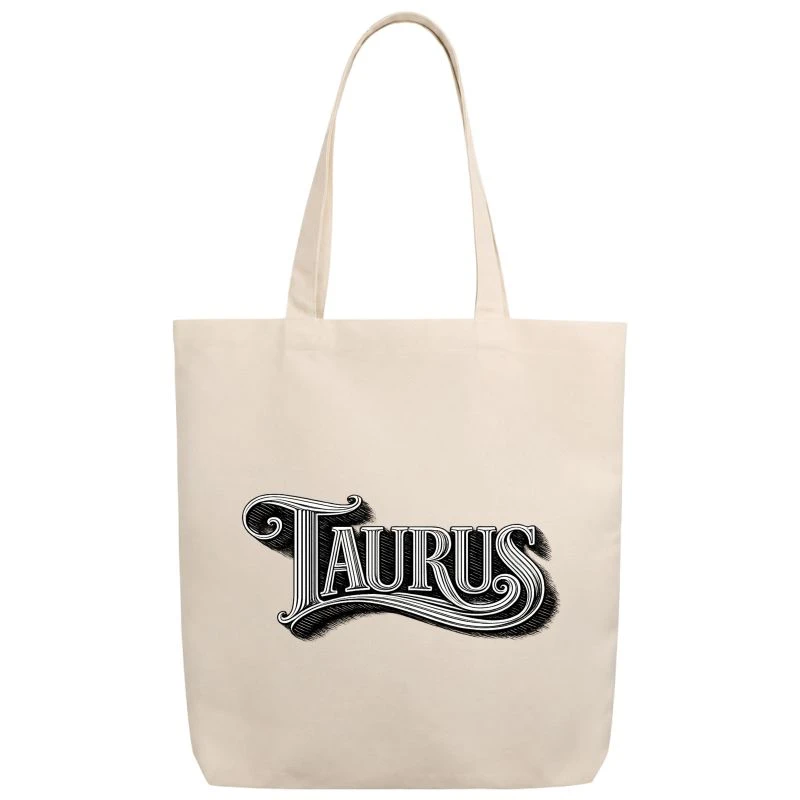 Taurus Word Art Zodiac Sign Tote Bag product image