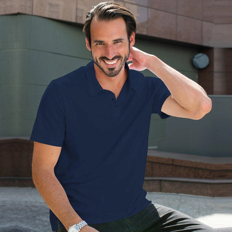 True Blue Plain Collar Polo T-shirt - 100% Cotton Unisex - 230 GSM product image