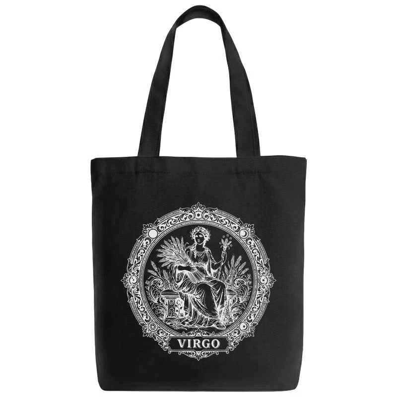Virgo Vintage Zodiac Sign Tote Bag product image