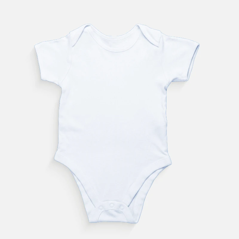 White Plain Kids Rompers