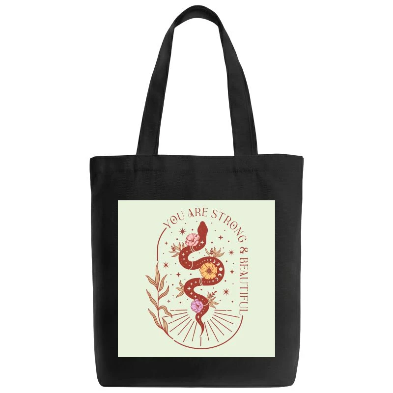 You Are Strong And Beautiful Tote Bag product image