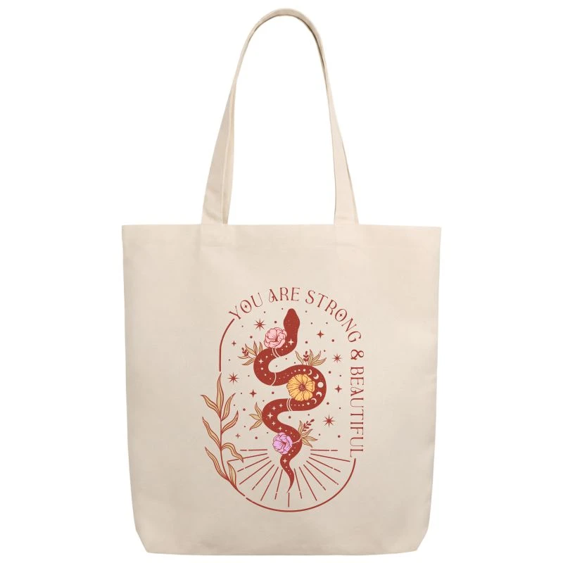 You Are Strong And Beautiful Tote Bag