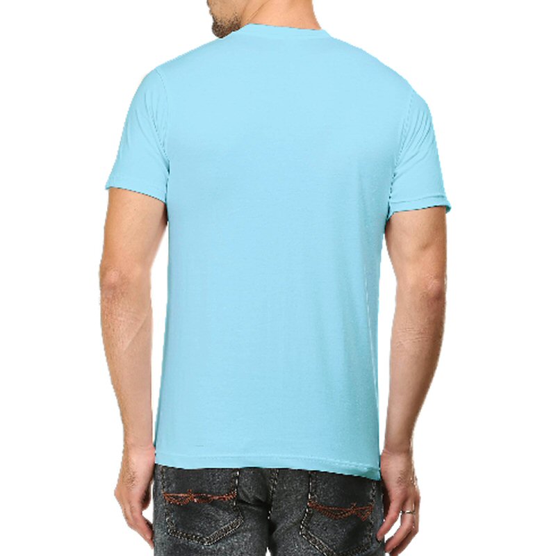 Beige Unisex Plain Cotton Round Neck T-shirt Beige Unisex Plain Cotton Round Neck T-shirt