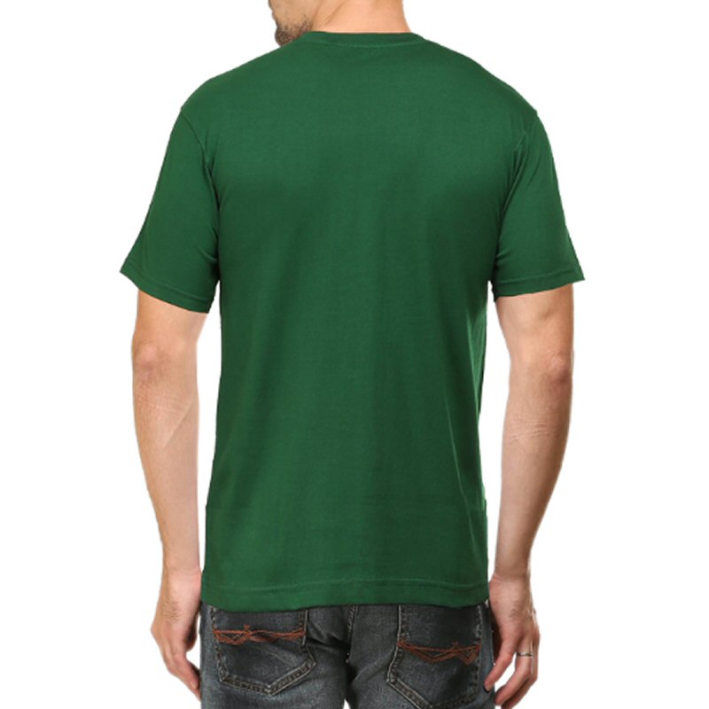 bottle-green-unisex-plain-cotton-round-neck-t-shirt bottle-green-unisex-plain-cotton-round-neck-t-shirt