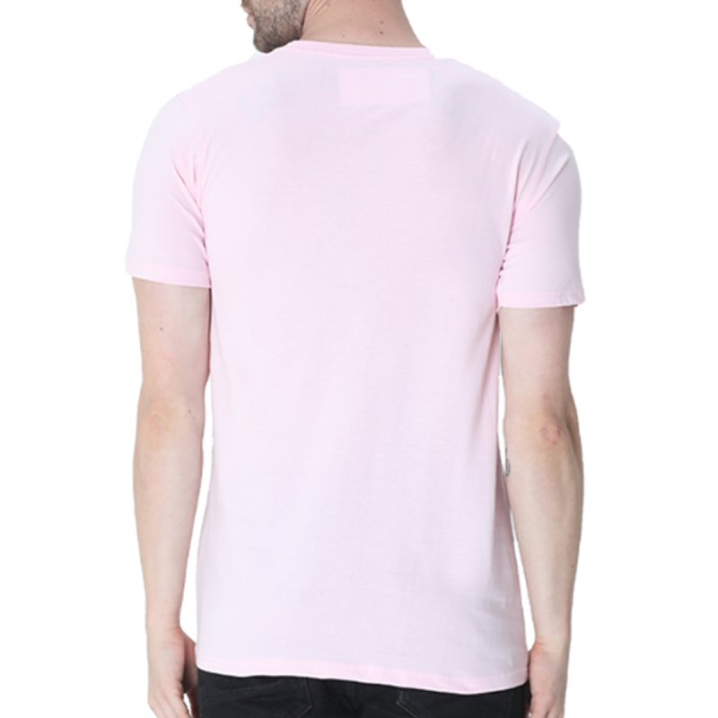 Light Pink Unisex Plain Cotton Round Neck T-shirt Light Pink Unisex Plain Cotton Round Neck T-shirt