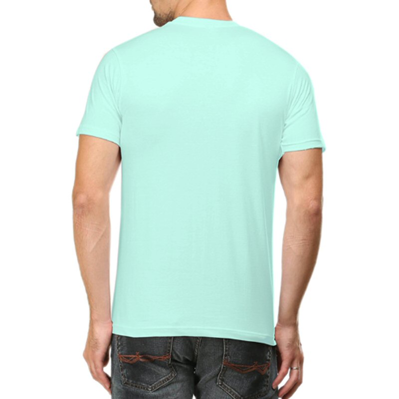 Mint Unisex Plain Cotton Round Neck T-shirt Mint Unisex Plain Cotton Round Neck T-shirt