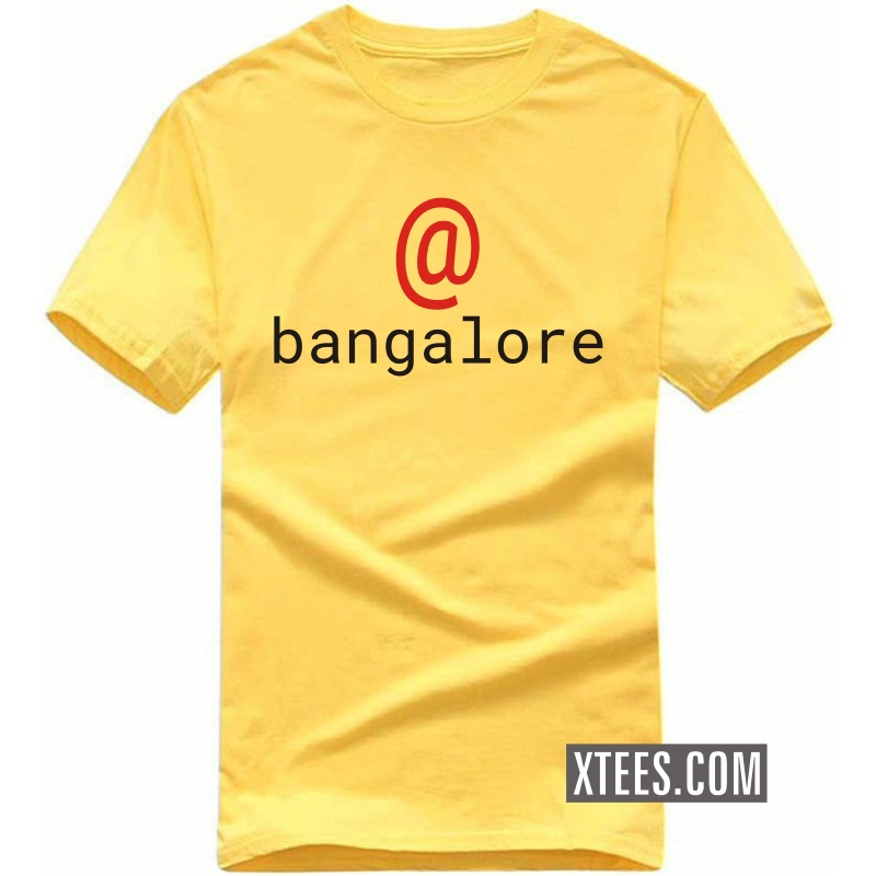 @ At Bangalore T Shirt image
