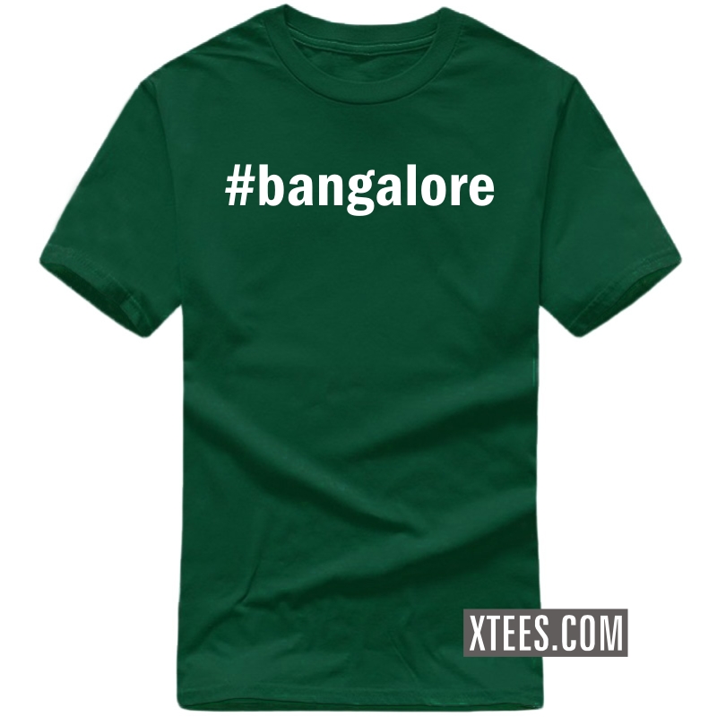# Hashtag Bangalore T Shirt image