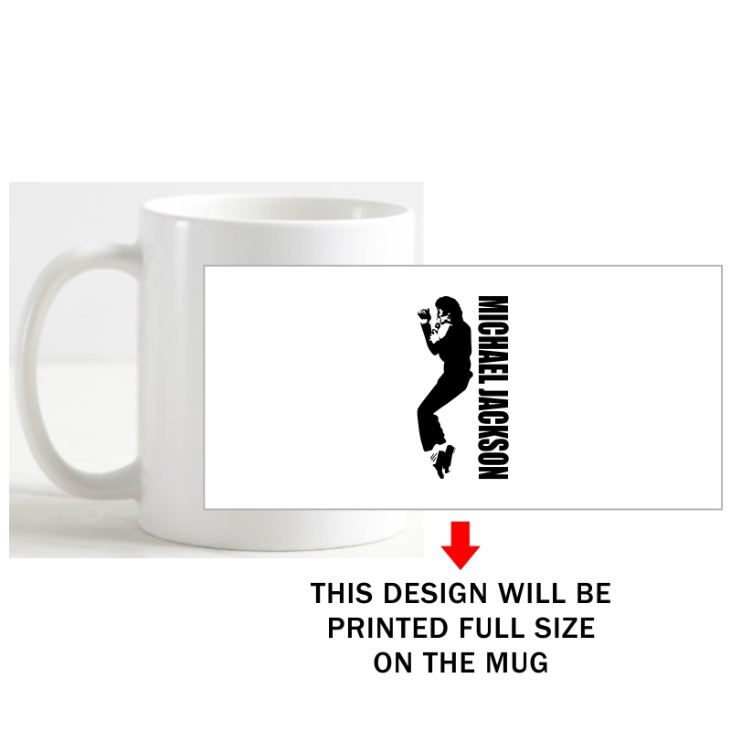Michael Jackson Symbol Slogan Coffee Mug image Michael Jackson Symbol Slogan Coffee Mug image
