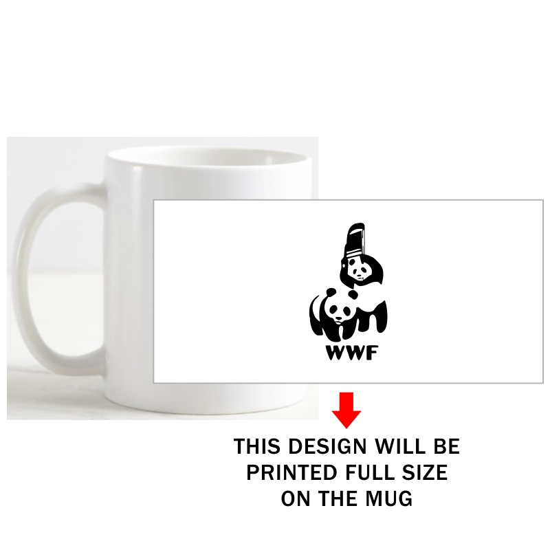 Wwf Funny Slogan Coffee Mug image Wwf Funny Slogan Coffee Mug image