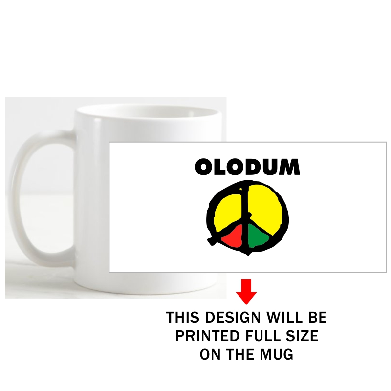 Olodum Symbol Slogan Coffee Mug image Olodum Symbol Slogan Coffee Mug image