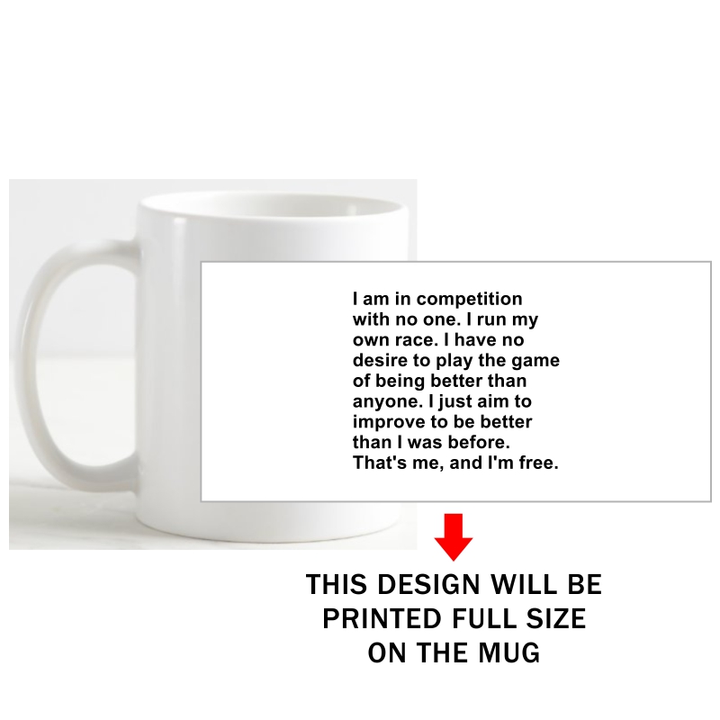 Thats Me And I Am Free Motivational Slogan Coffee Mug image Thats Me And I Am Free Motivational Slogan Coffee Mug image