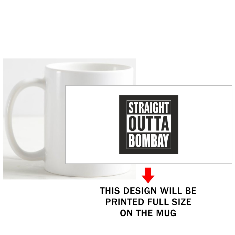 Straight Outta Bombay Coffee Mug image Straight Outta Bombay Coffee Mug image