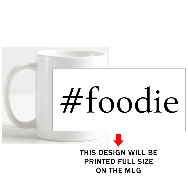 Hashtag Foodie Coffee Mug image Hashtag Foodie Coffee Mug image